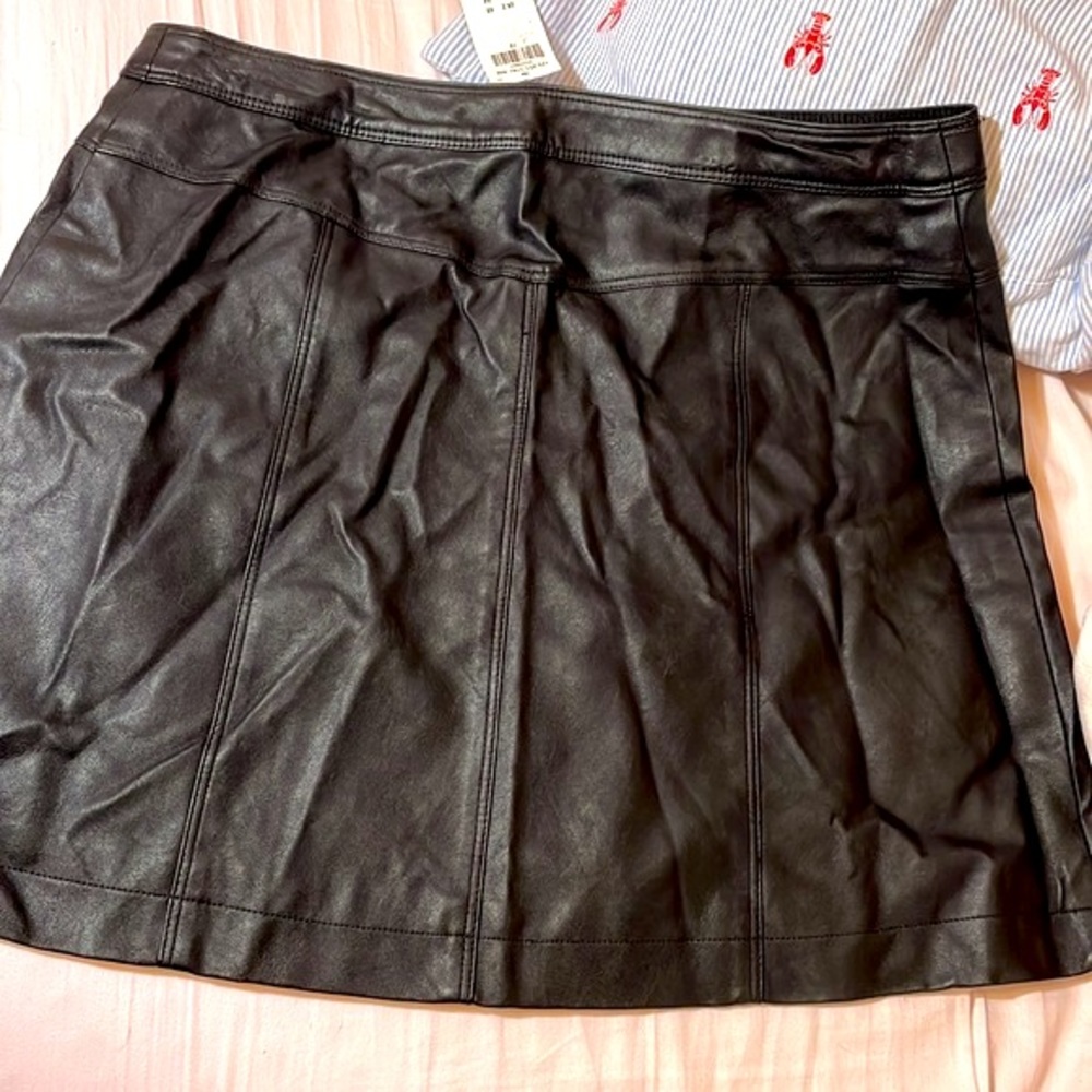 Abercrombie & Finch Faux Leather Mini NWT
